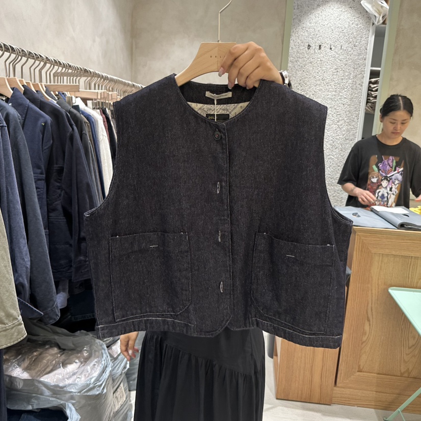 DELI JENNY東大門代購女裝新款休閑真品推薦人氣熱賣馬甲DELI JENNY馬甲圖色1