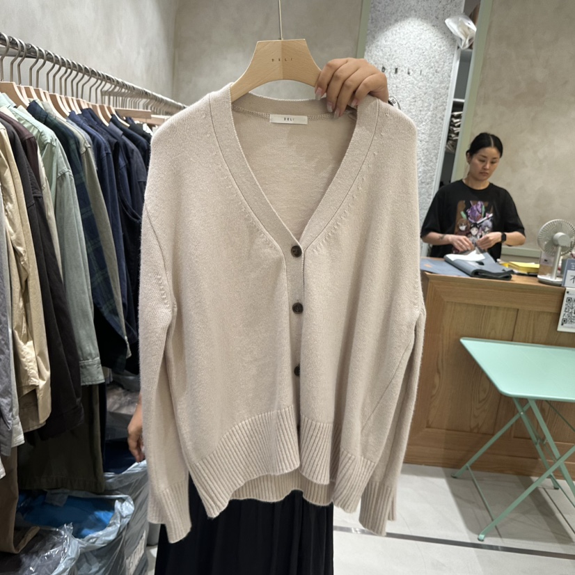 DELI JENNY韓國代購女裝新品時尚熱賣休閑真品人氣針織衫DELI JENNY針織衫圖色1