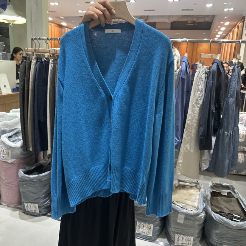 DELI JENNY韓國代購女裝新品時尚熱賣休閑真品人氣針織衫DELI JENNY針織衫圖色2