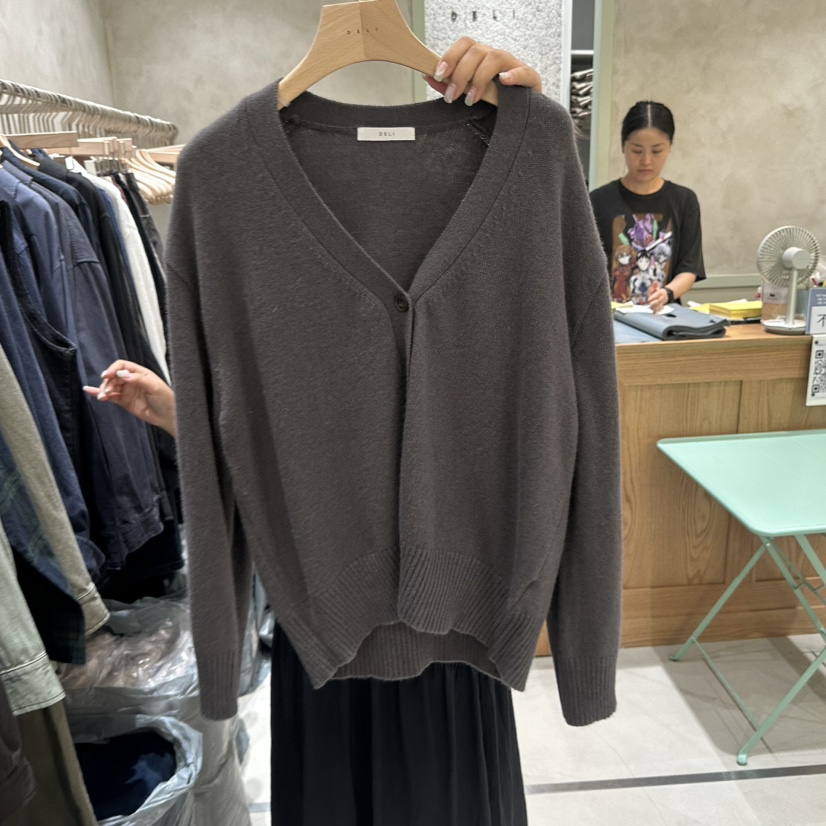 DELI JENNY韓國代購女裝新品時尚熱賣休閑真品人氣針織衫DELI JENNY針織衫圖色3