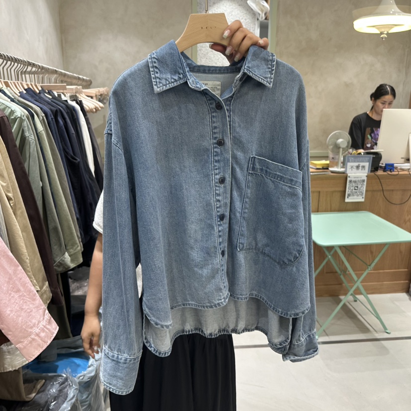 DELI JENNY東大門代購女裝新款真品人氣休閑推薦襯衫蕾絲衫DELI JENNY襯衫/蕾絲衫圖色1