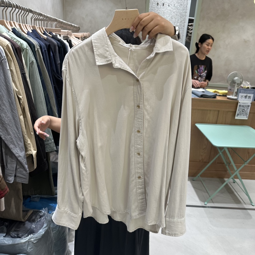 DELI JENNY東大門實拍女裝新品休閑人氣熱賣推薦襯衫蕾絲衫DELI JENNY襯衫/蕾絲衫圖色1