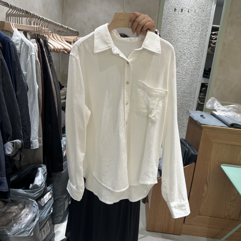 DELI JENNY韓國代購女裝新款休閑推薦時尚人氣襯衫蕾絲衫DELI JENNY襯衫/蕾絲衫圖色1
