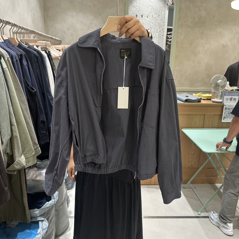 DELI JENNY東大門實拍女裝新品時尚熱賣推薦休閑真品夾克DELI JENNY夾克圖色3