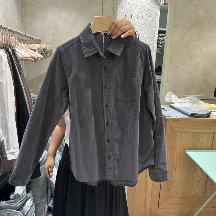 DELI JENNY韓國直郵女士新款時尚推薦真品熱賣襯衫蕾絲衫DELI JENNY襯衫/蕾絲衫圖色3