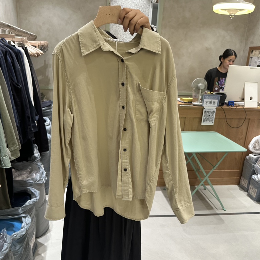 DELI JENNY東大門代購女裝新款休閑時尚人氣推薦襯衫蕾絲衫DELI JENNY襯衫/蕾絲衫圖色2