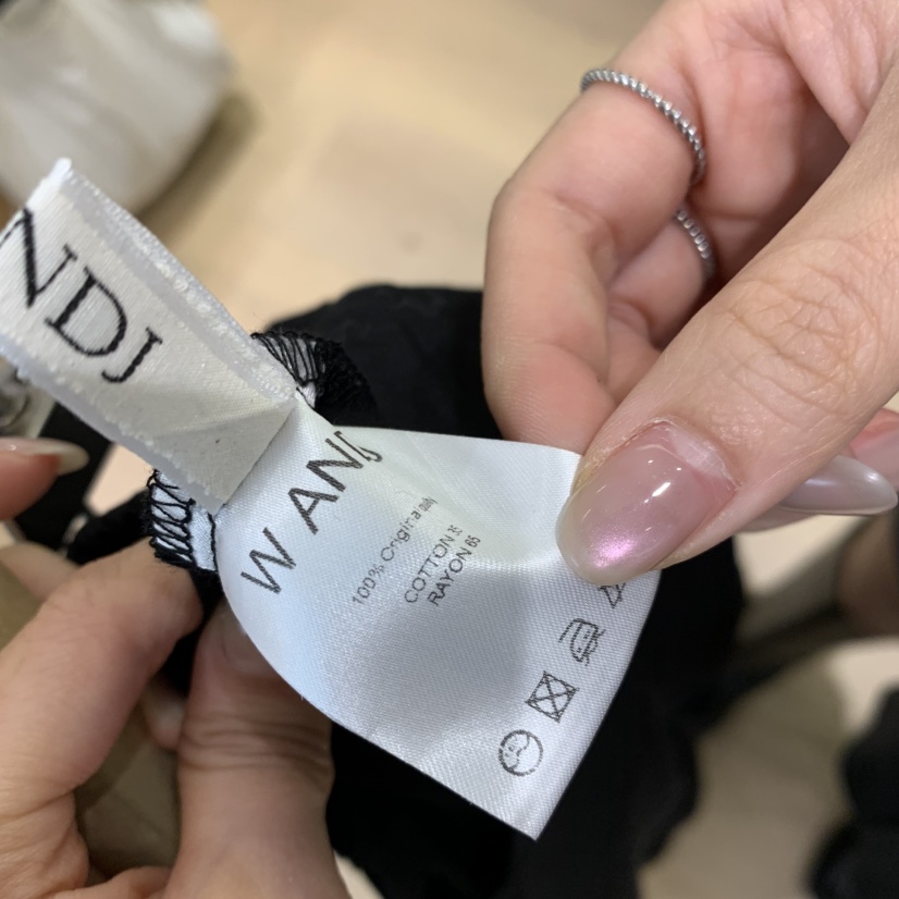 W AND J韓國代購女裝新款真品休閑推薦人氣熱賣時尚長裙WANDJ長裙