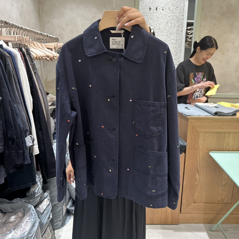 DELI JENNY東大門直郵女士新款真品休閑推薦時尚熱賣夾克DELI JENNY夾克圖色1