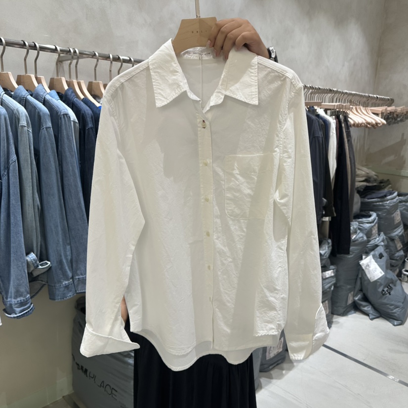 DELI JENNY韓國代購女士新款休閑時尚推薦熱賣襯衫蕾絲衫DELI JENNY襯衫/蕾絲衫圖色1