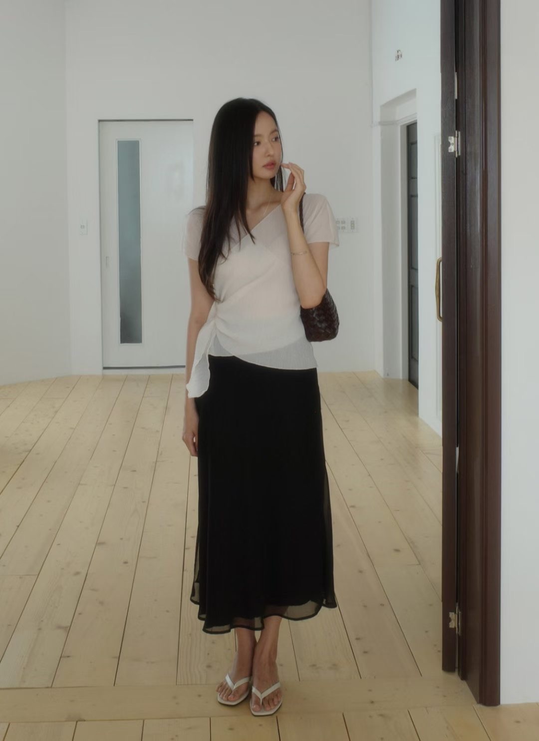 LOVE AND PEARLS韓國代購女士新品時尚真品推薦襯衫蕾絲衫LOVE AND PEARLS襯衫/蕾絲衫