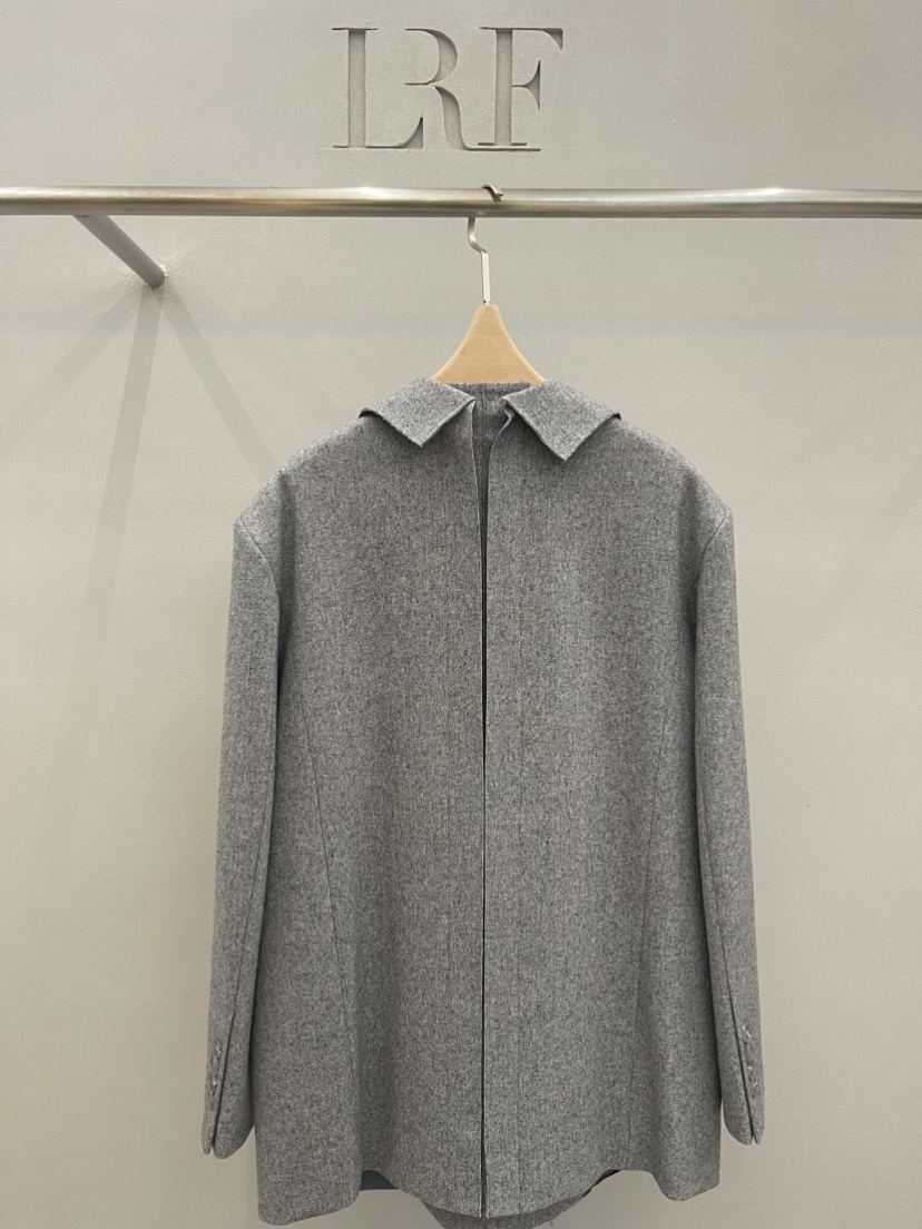 PLUS HONG-P東大門代購女裝新款真品西裝西服羊毛人字紋LORA FAMILY/PLUS HONG西裝/西服