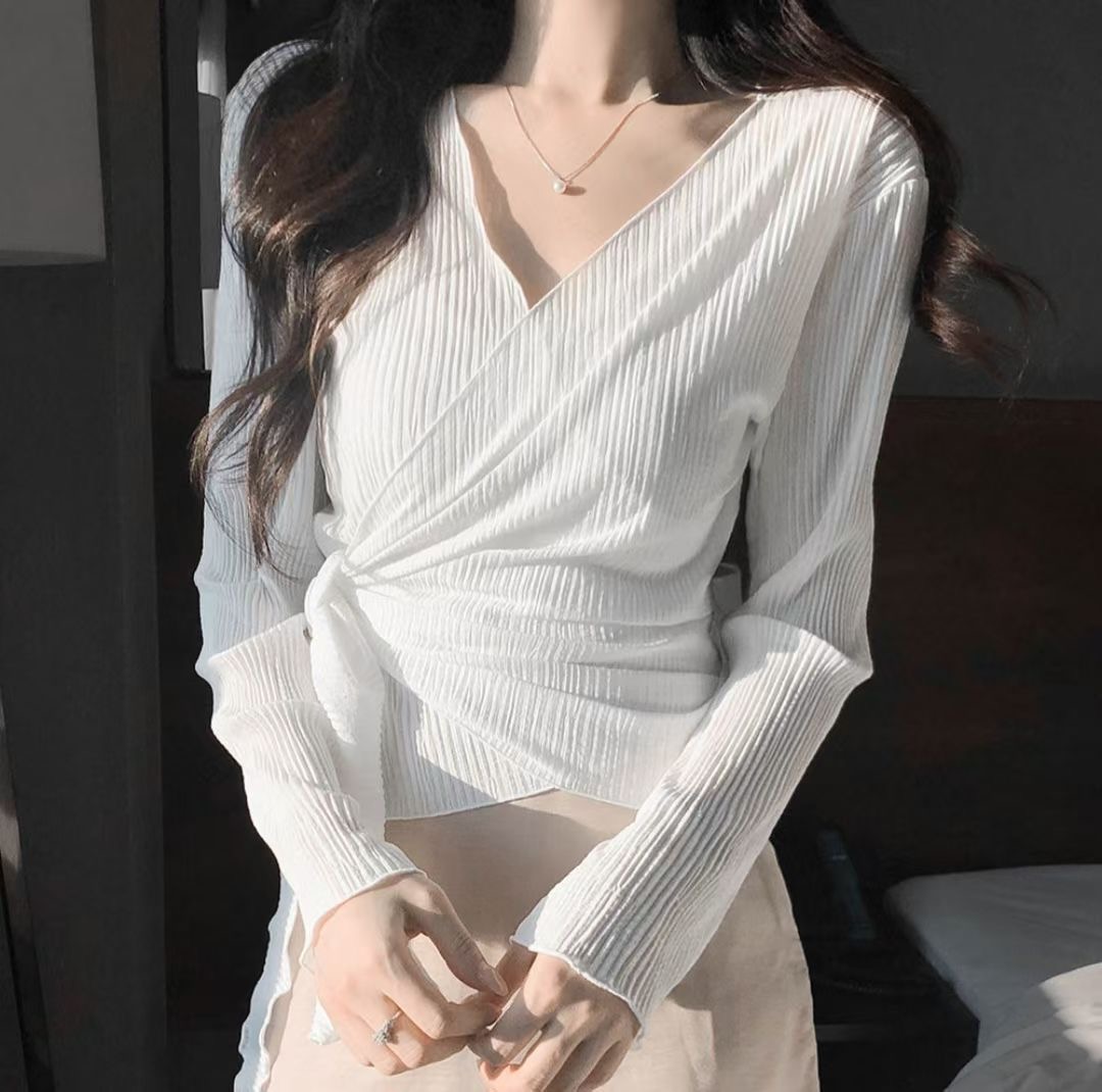 LOVE AND PEARLS韓國直郵女士新品熱賣人氣真品長袖T恤LOVE AND PEARLS長袖T恤圖色4