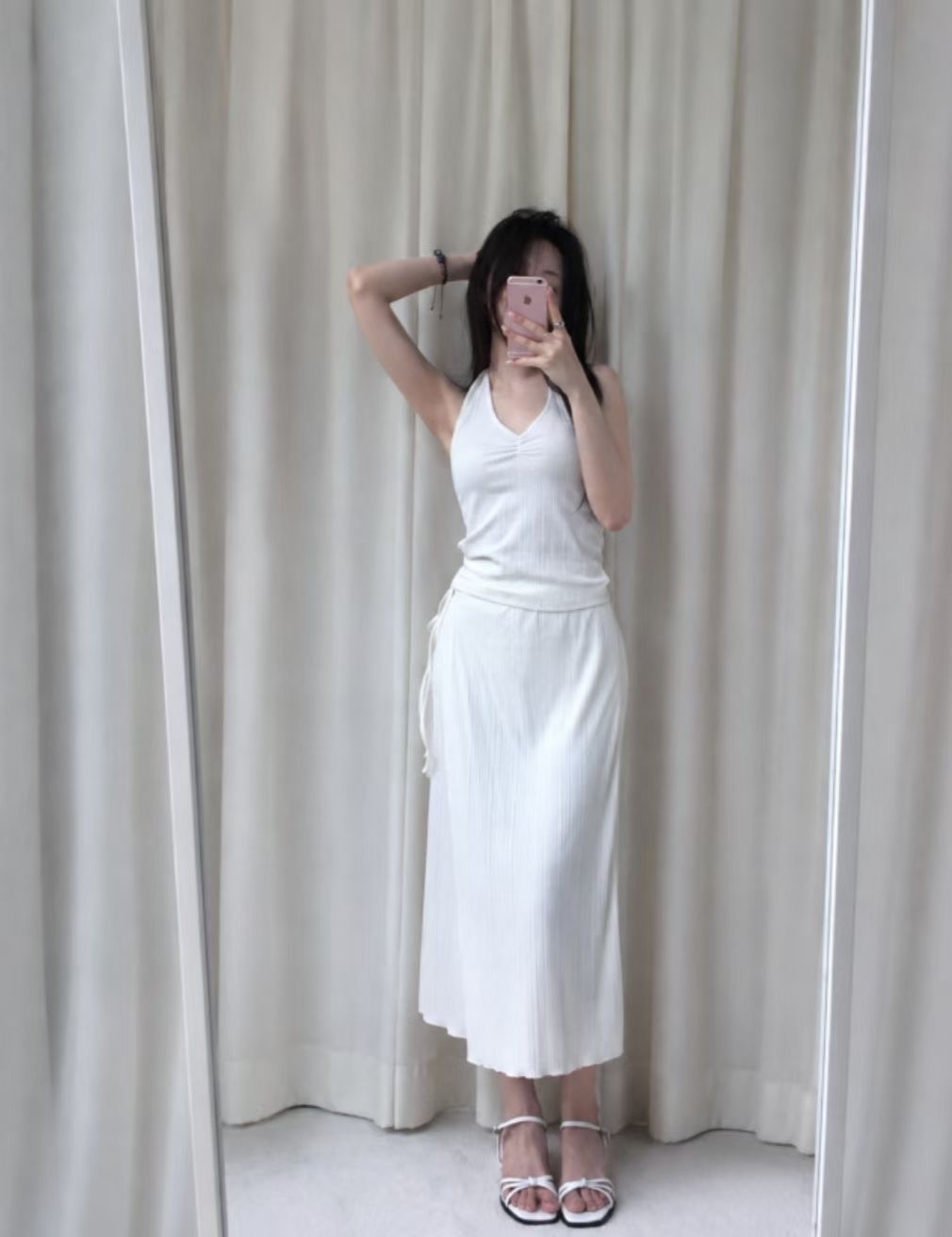 LOVE AND PEARLS韓國代購女裝新款熱賣時尚休閑人氣套裝LOVE AND PEARLS套裝圖色2