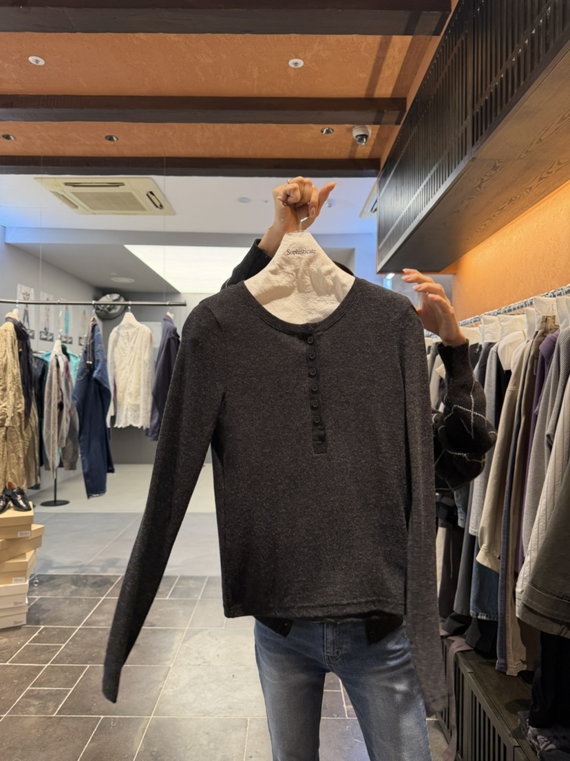 SOPHISTICATE東大門實拍女裝新品真品推薦休閑時尚長袖T恤SOPHISTICATE長袖T恤圖色3