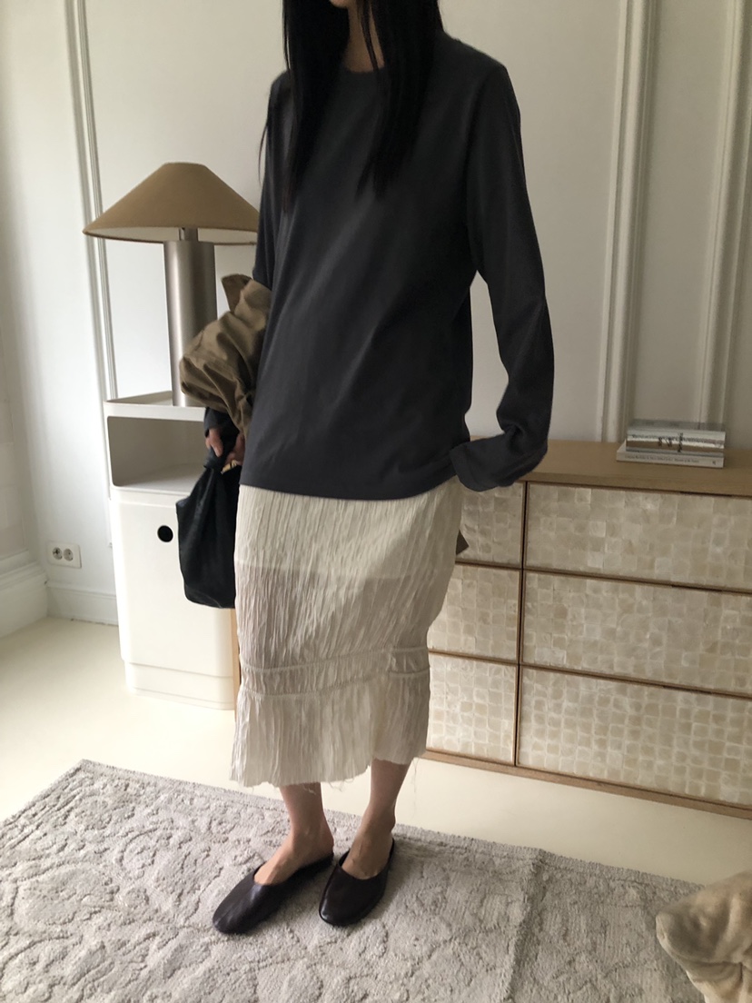 NOPROBLEM韓國代購女裝新品熱賣時尚人氣真品休閑長袖T恤NOPROBLEM長袖T恤