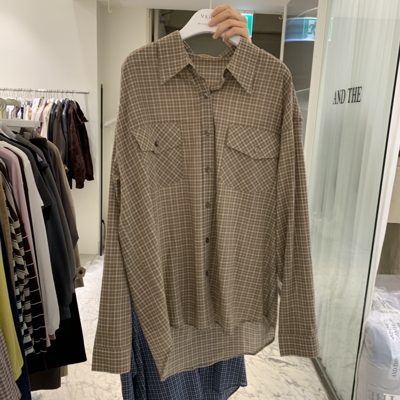 VENIR-A韓國代購女裝新款熱賣真品人氣休閑推薦襯衫蕾絲衫VENIR-A襯衫/蕾絲衫圖色2