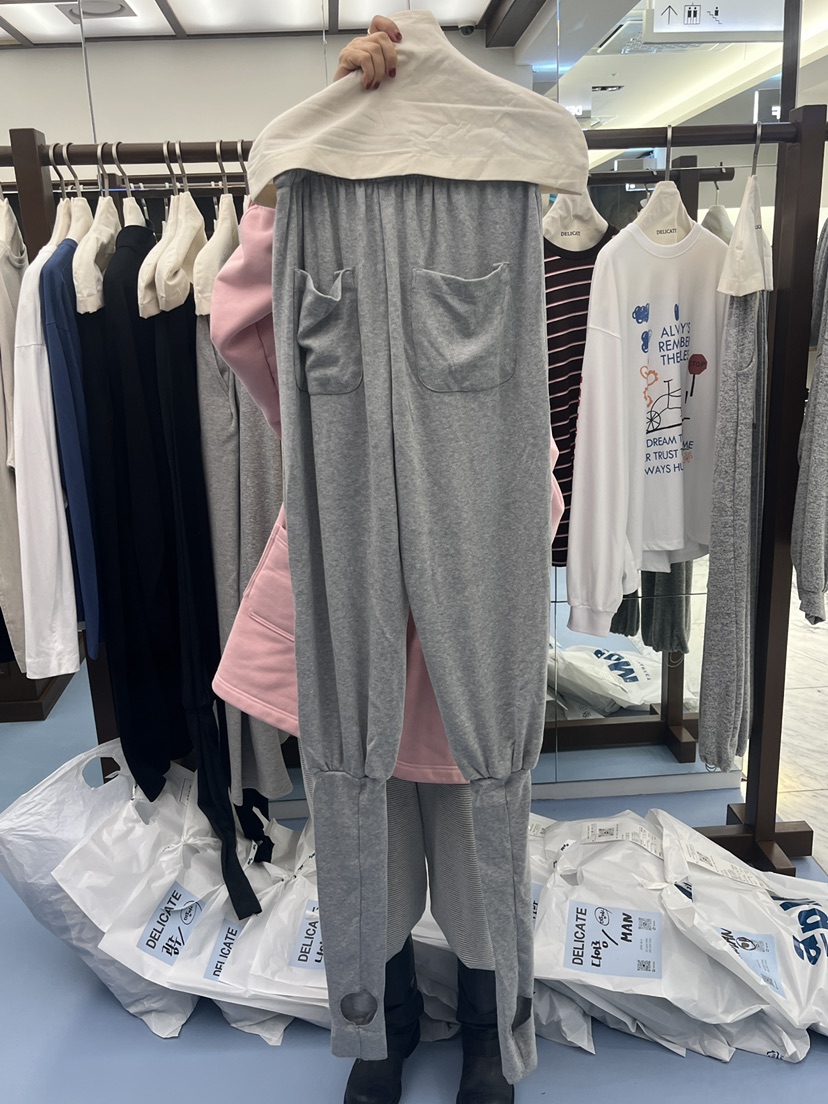 DELICATE東大門實拍女裝新款真品推薦人氣休閑休閑褲保暖DELICATE休閑褲