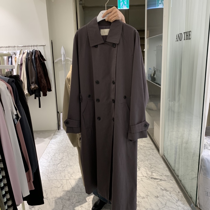 VENIR-A東大門實拍女裝新品休閑時尚真品推薦熱賣長款風衣VENIR-A長款風衣圖色2