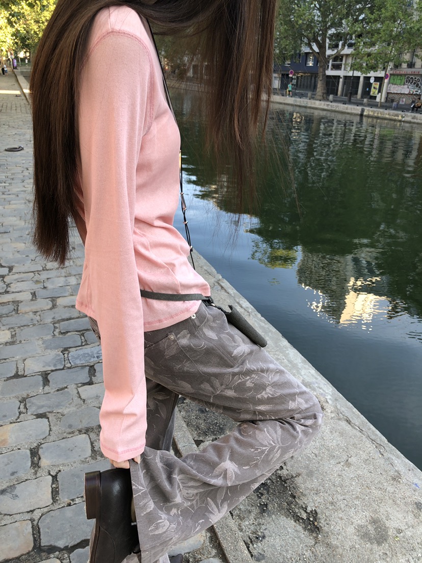 ATMOSPHERE韓國直郵女裝新款休閑人氣時尚真品休閑褲喇叭褲ATMOSPHERE休閑褲
