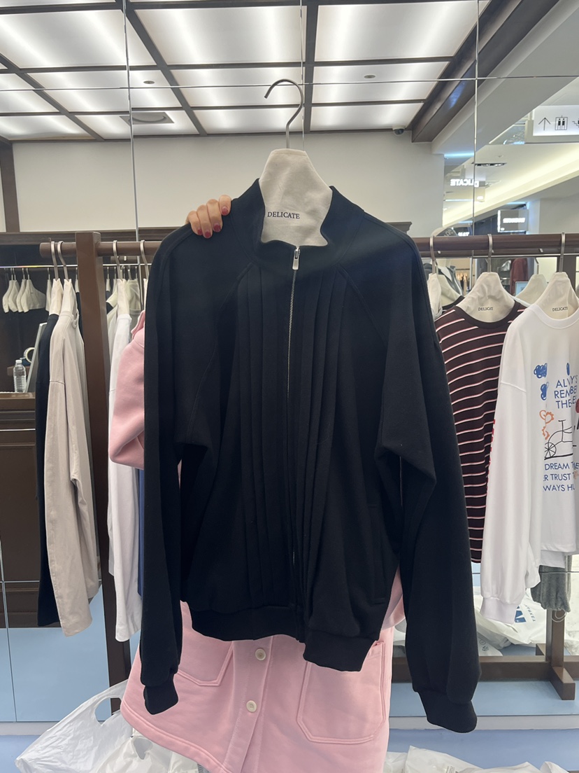 DELICATE東大門代購女士新款休閑真品人氣時尚熱賣衛衣拉鏈DELICATE衛衣圖色2