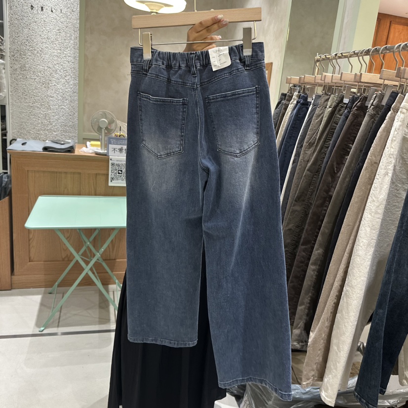 DELI JENNY東大門實拍女裝新品熱賣人氣休閑推薦時尚牛仔褲DELI JENNY牛仔褲