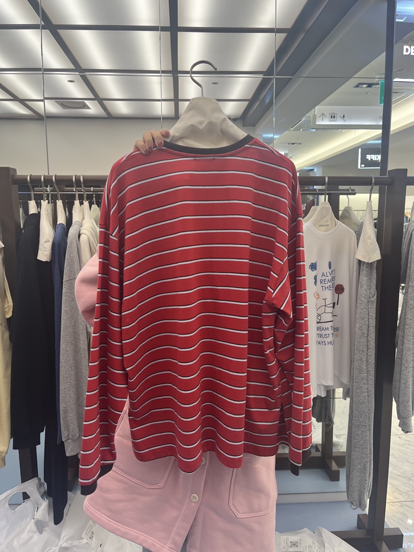 DELICATE東大門代購女士新品人氣休閑真品時尚熱賣長袖T恤DELICATE長袖T恤