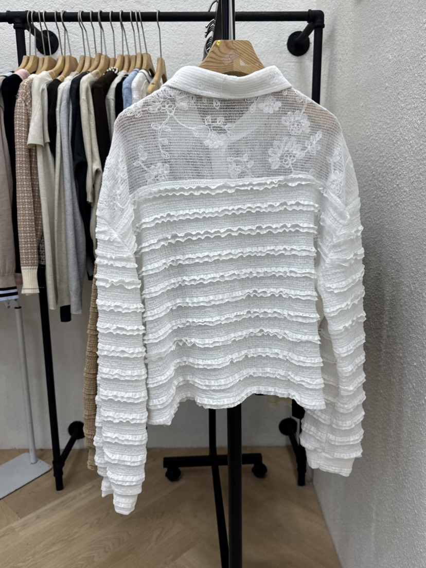 ABLESTUDIO東大門實拍女士新品人氣真品推薦休閑襯衫蕾絲衫ABLESTUDIO襯衫/蕾絲衫