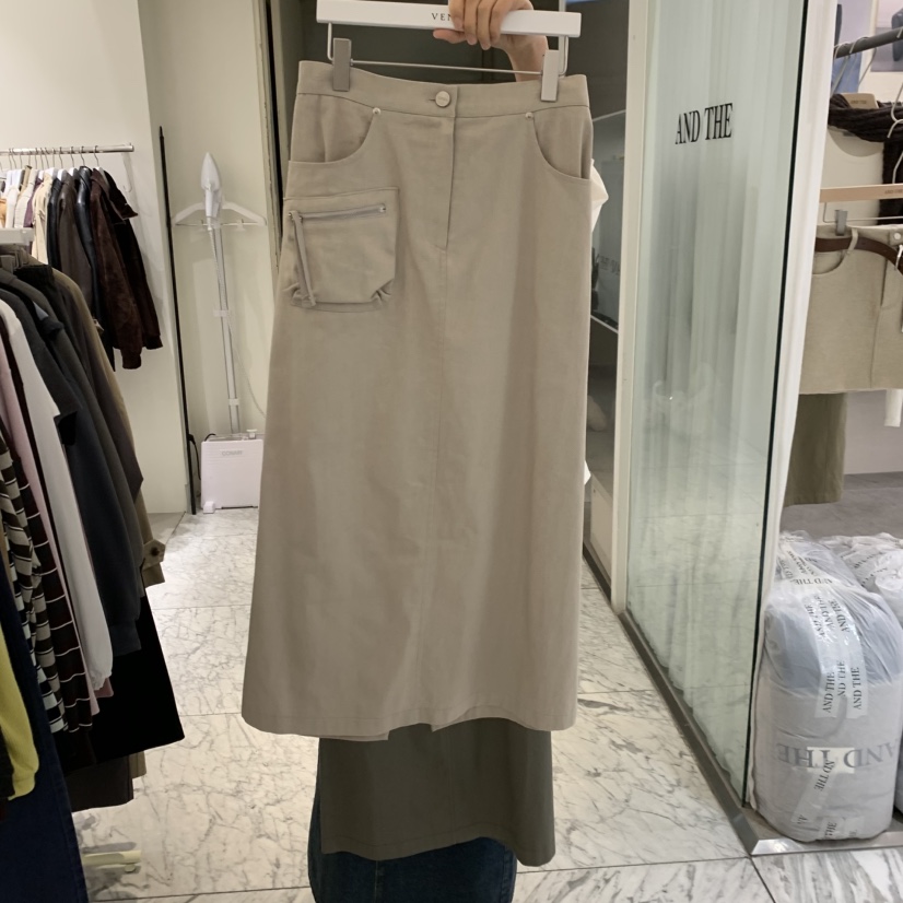 VENIR-A東大門代購女裝新款真品休閑時尚推薦半身裙中短裙VENIR-A半身裙/中短裙圖色1