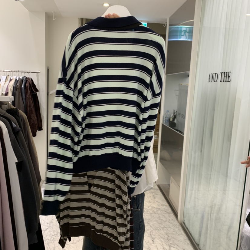 VENIR-A東大門代購女裝新品熱賣時尚人氣真品休閑長袖T恤VENIR-A長袖T恤