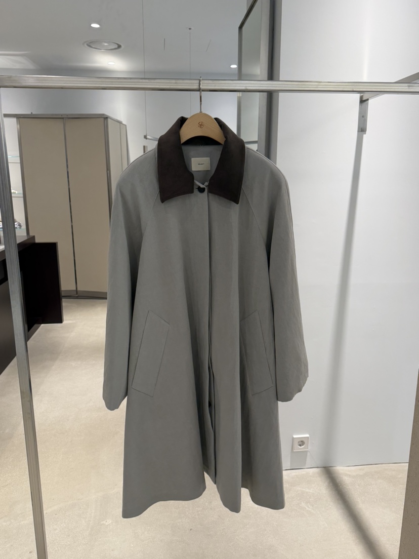 SELECT MARKET東大門代購女裝新品熱賣人氣推薦長款風衣SELECT MARKET長款風衣圖色1