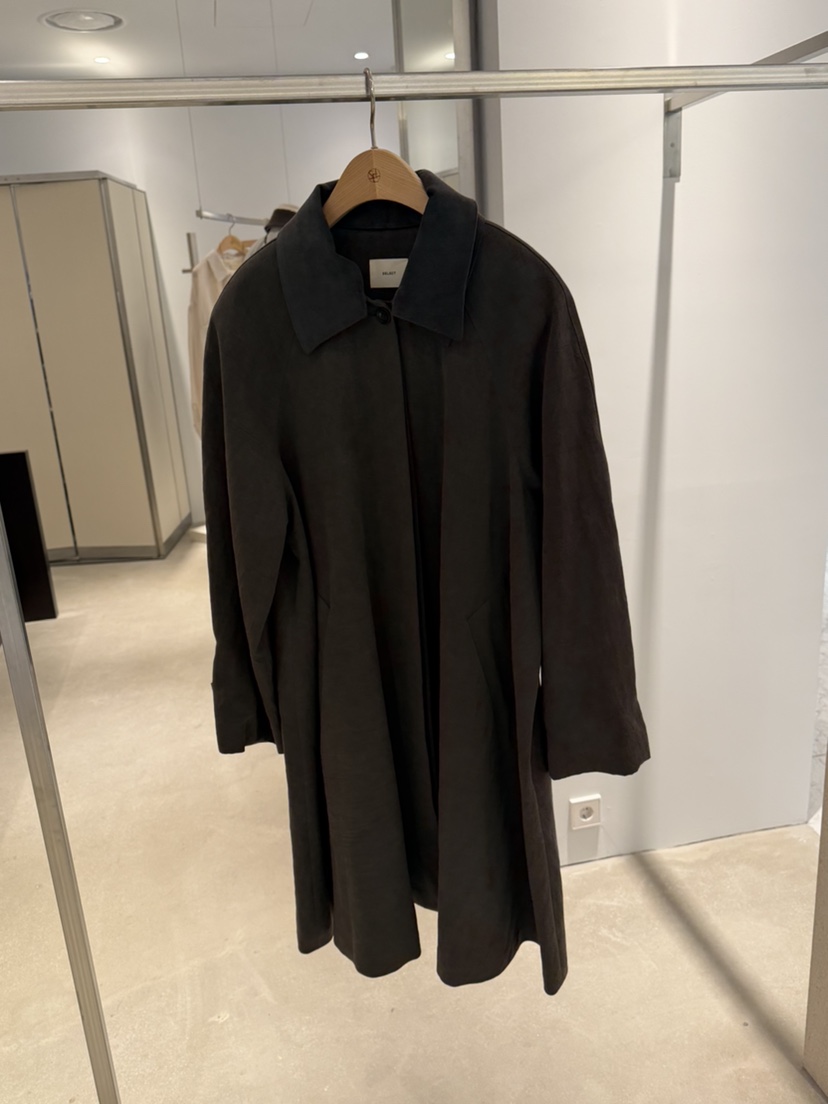 SELECT MARKET東大門代購女裝新品熱賣人氣推薦長款風衣SELECT MARKET長款風衣圖色2
