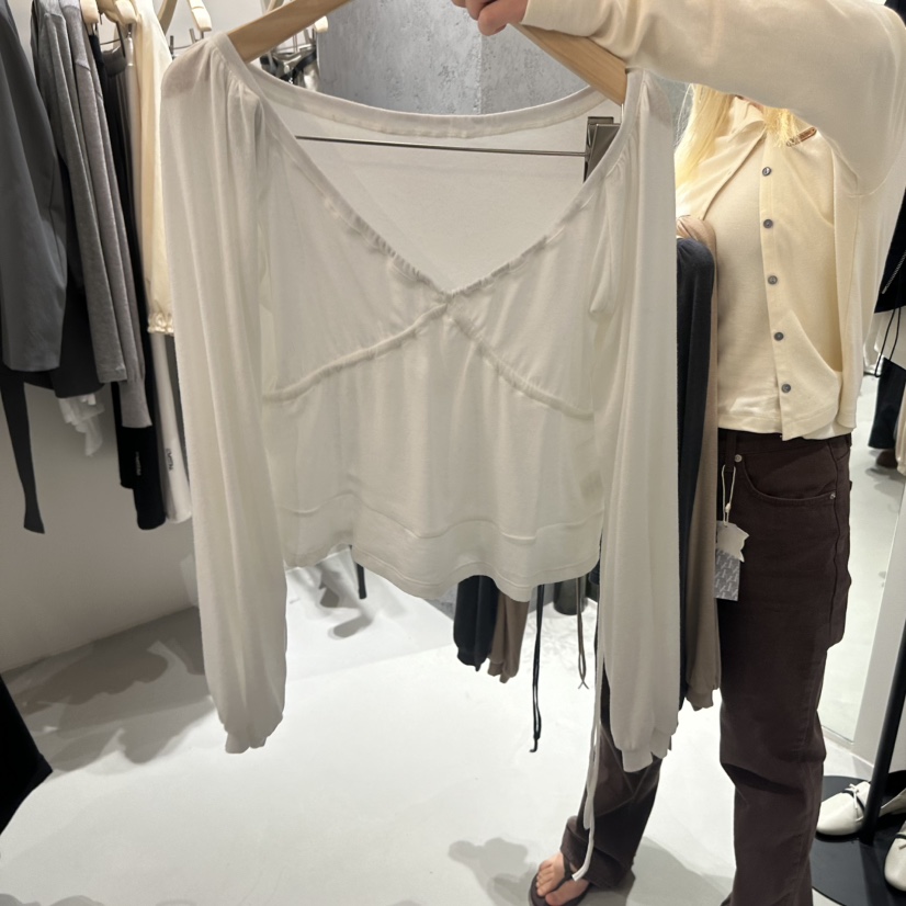 GENTLE B/LOVENTINA韓國代購女士新品休閑熱賣真品長袖T恤GENTLE B/LOVENTINA長袖T恤圖色2