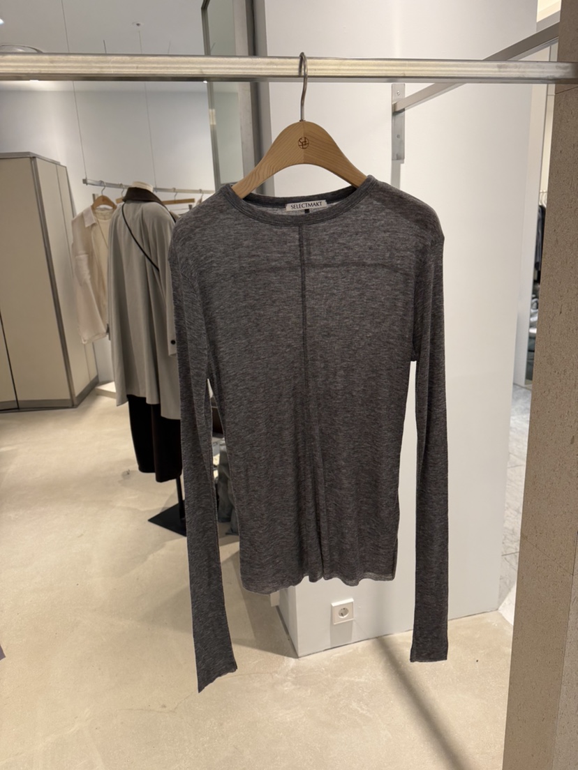 SELECT MARKET東大門直郵女裝新品時尚推薦真品休閑長袖T恤SELECT MARKET長袖T恤圖色4