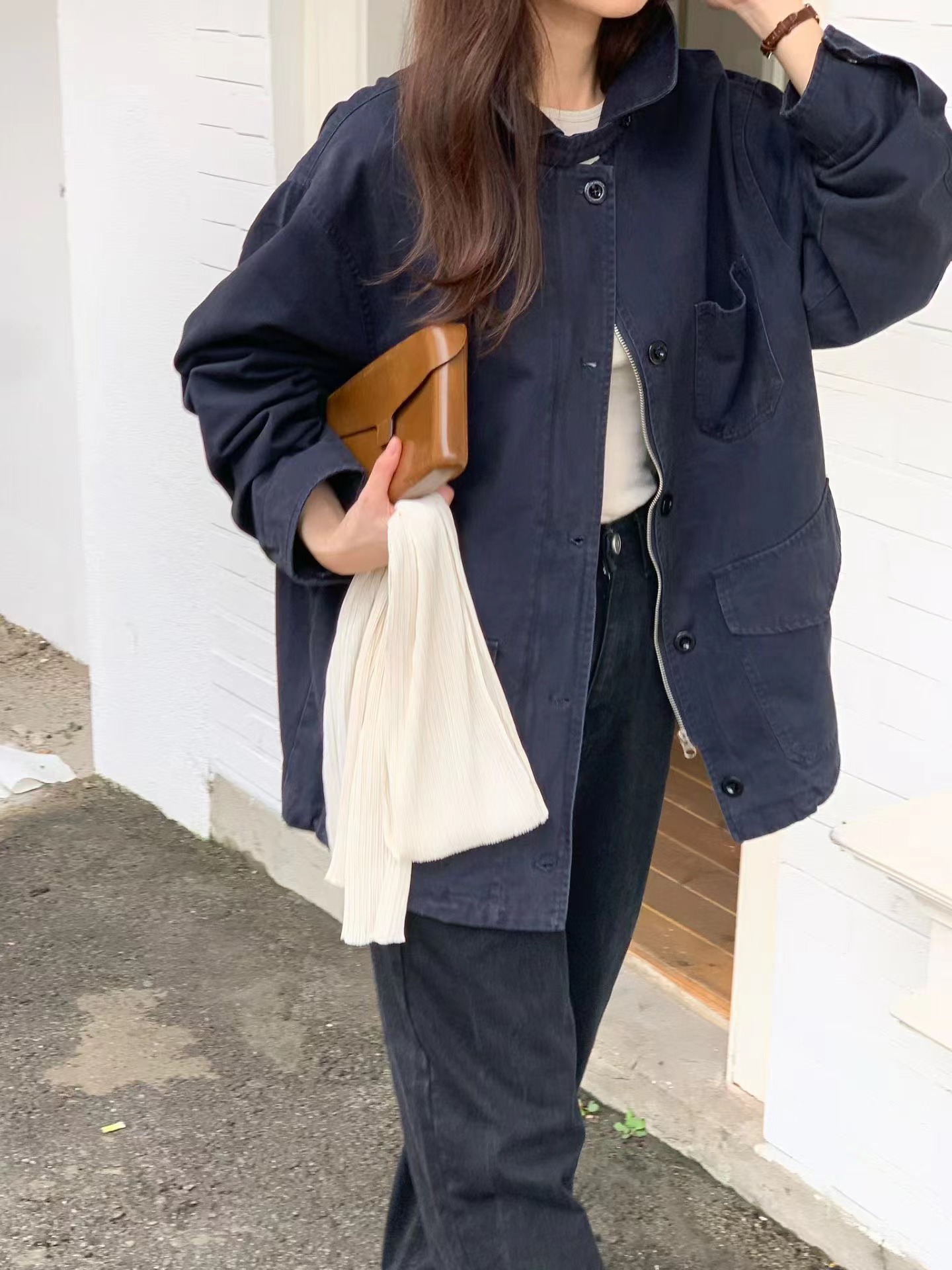 VINE東大門直郵女裝新款推薦休閑熱賣時尚人氣真品夾克VINE-2件起夾克