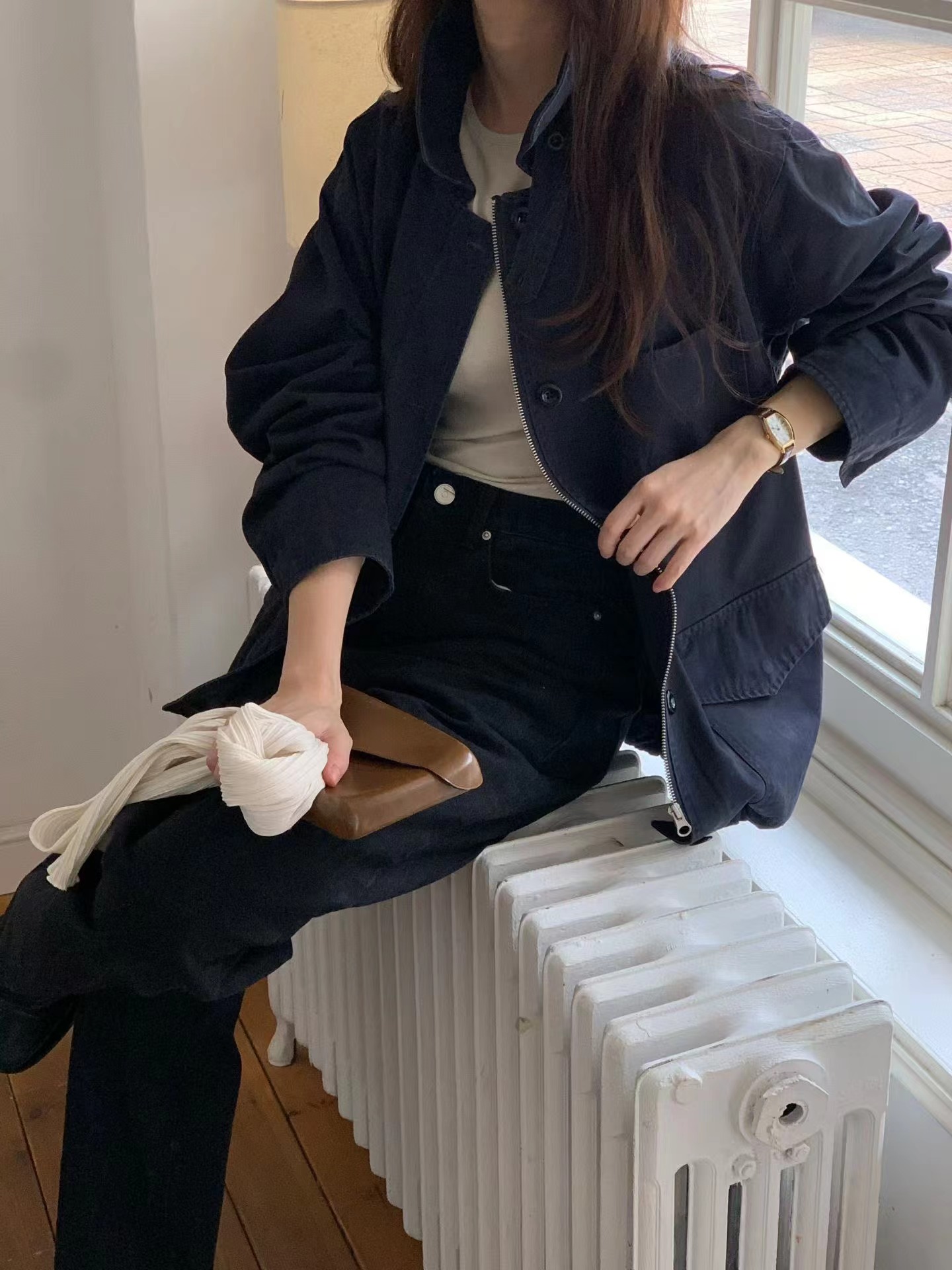 VINE東大門直郵女裝新款推薦休閑熱賣時尚人氣真品夾克VINE-2件起夾克圖色2