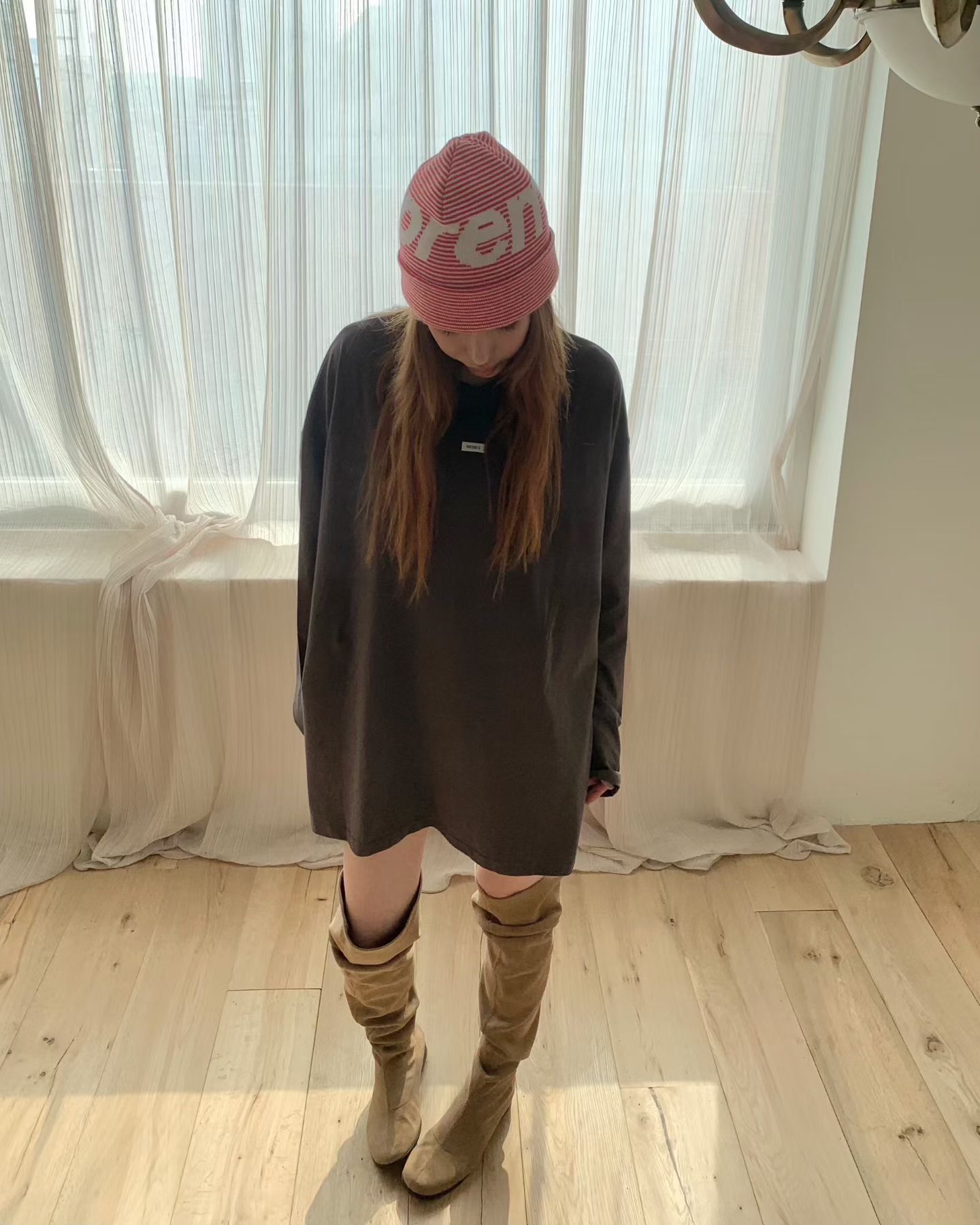 MENDL S東大門代購女士新品時尚熱賣推薦休閑人氣長袖T恤MENDL S長袖T恤