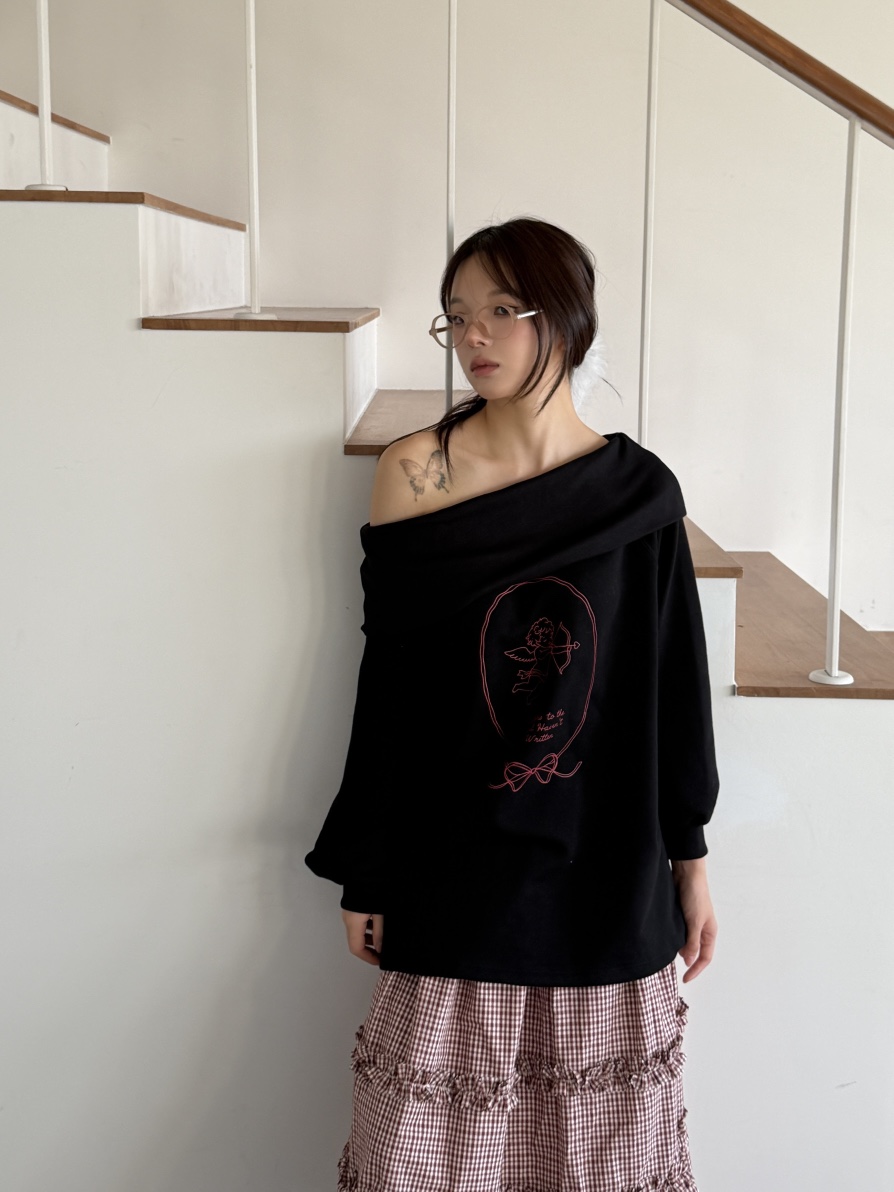 YES東大門實拍女裝新品人氣時尚熱賣真品推薦休閑衛衣YES衛衣