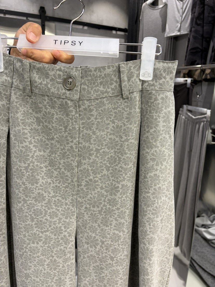 TIPSY韓國直郵女裝新品時尚人氣推薦熱賣休閑真品休閑褲復古TIPSY休閑褲