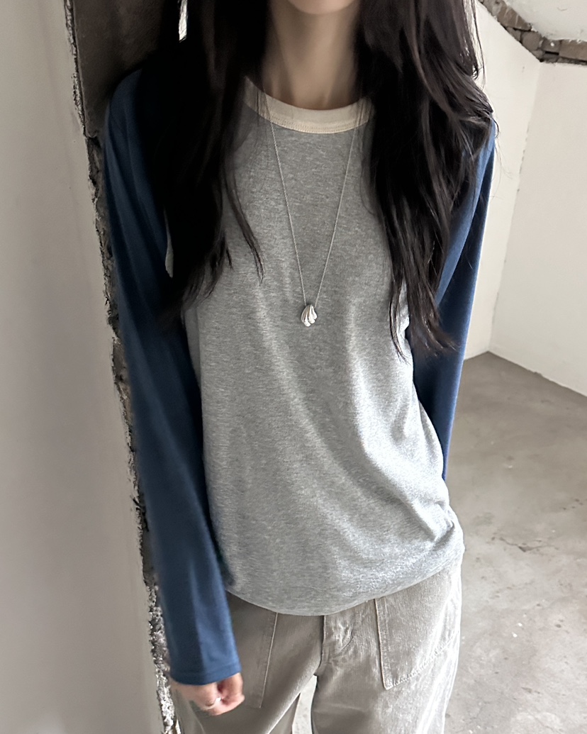 HOWDY/FACT THE NERD東大門實拍女士新品人氣休閑長袖T恤HOWDY/FACT THE NERD長袖T恤