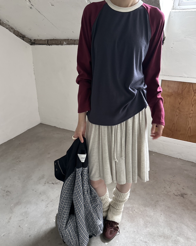 HOWDY/FACT THE NERD東大門實拍女士新品人氣休閑長袖T恤HOWDY/FACT THE NERD長袖T恤