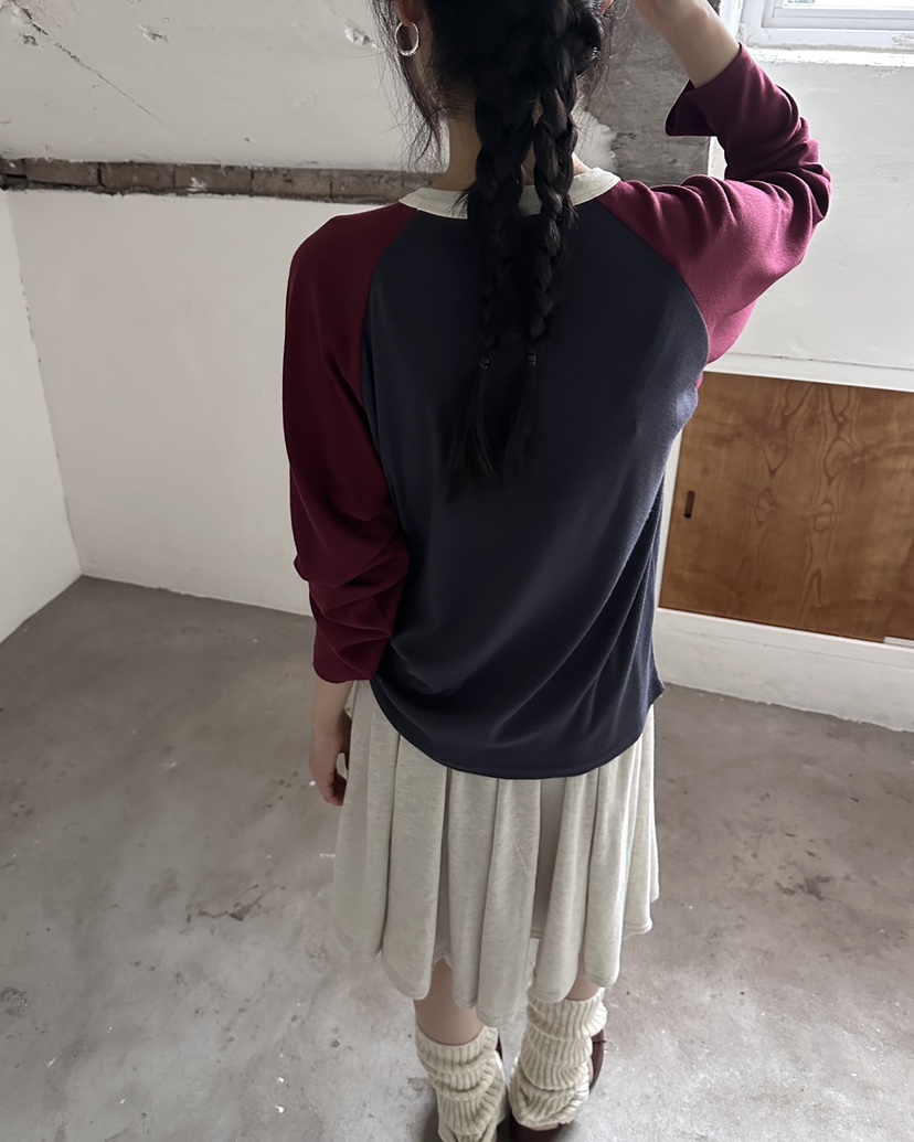 HOWDY/FACT THE NERD東大門實拍女士新品人氣休閑長袖T恤HOWDY/FACT THE NERD長袖T恤