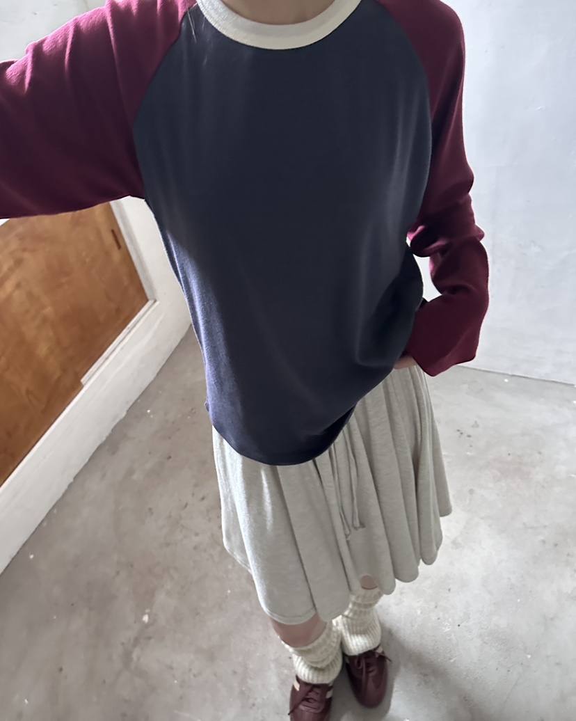 HOWDY/FACT THE NERD東大門實拍女士新品人氣休閑長袖T恤HOWDY/FACT THE NERD長袖T恤