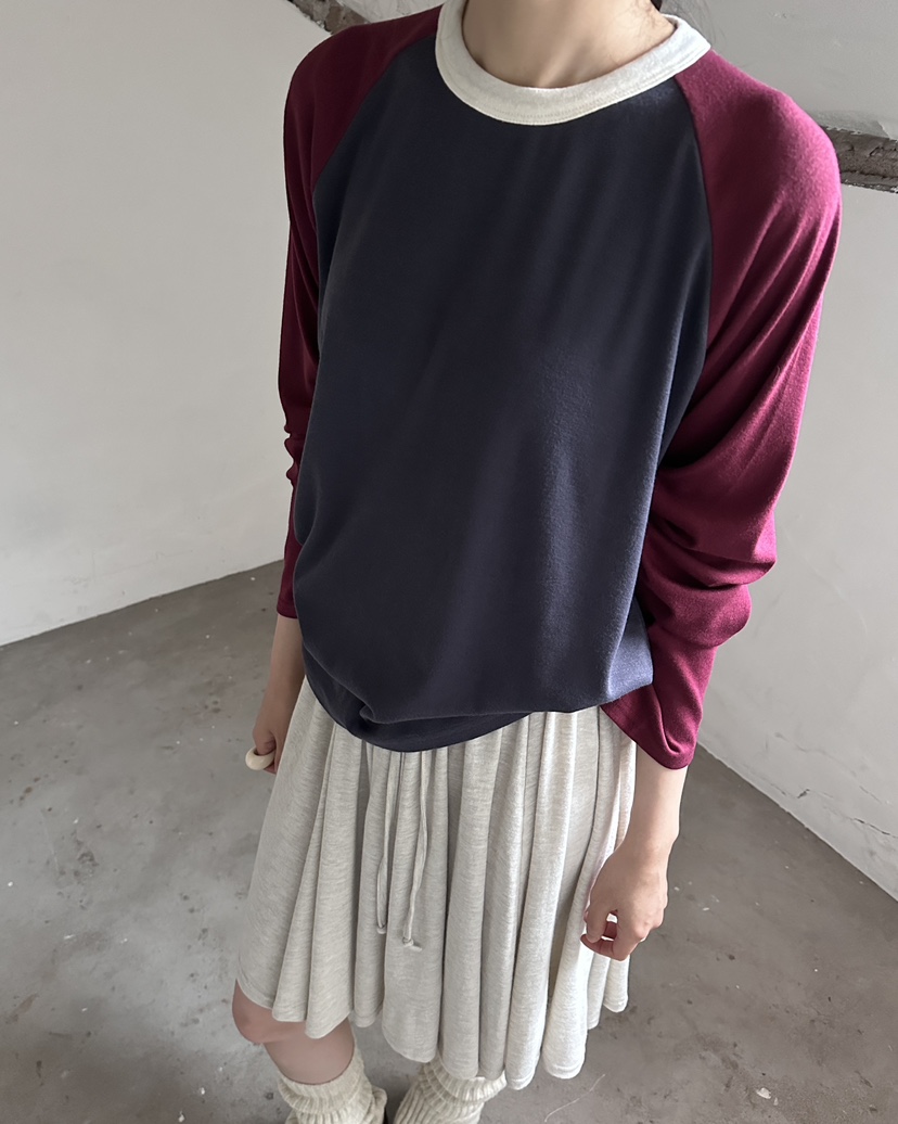 HOWDY/FACT THE NERD東大門實拍女士新品人氣休閑長袖T恤HOWDY/FACT THE NERD長袖T恤圖色2