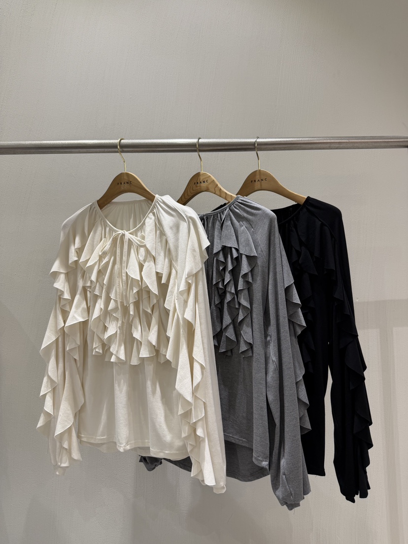 FRANC—L東大門實拍女裝新款人氣推薦真品熱賣襯衫蕾絲衫FRANC襯衫/蕾絲衫
