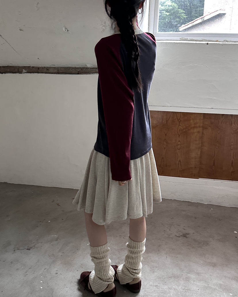 HOWDY/FACT THE NERD韓國直郵女裝新款休閑半身裙中短裙HOWDY/FACT THE NERD半身裙/中短裙