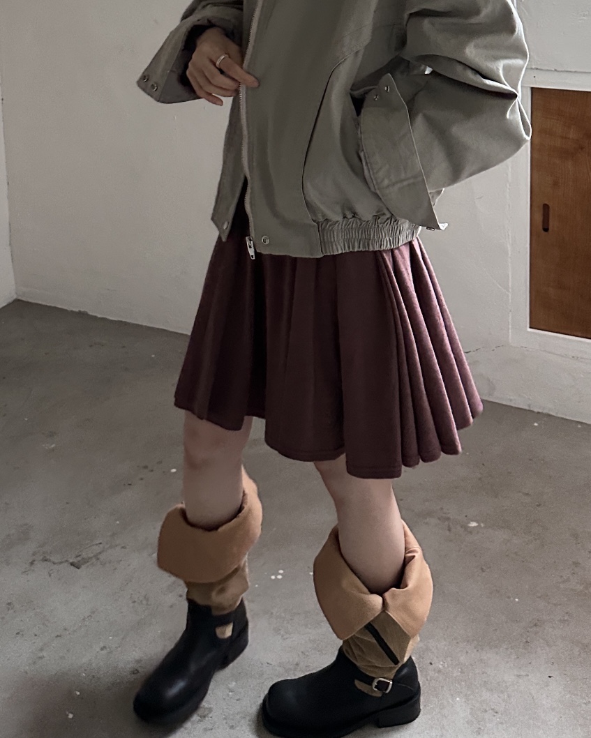 HOWDY/FACT THE NERD韓國直郵女裝新款休閑半身裙中短裙HOWDY/FACT THE NERD半身裙/中短裙