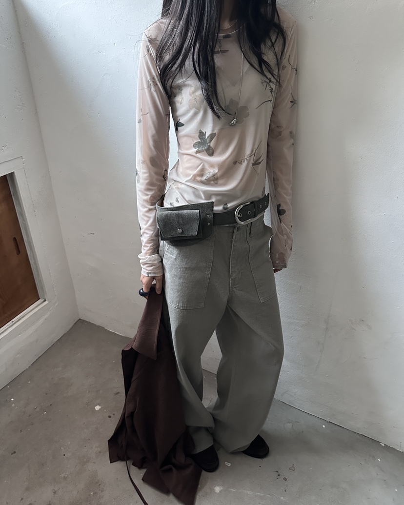 HOWDY/FACT THE NERD韓國直郵女裝新款時尚熱賣長袖T恤HOWDY/FACT THE NERD長袖T恤