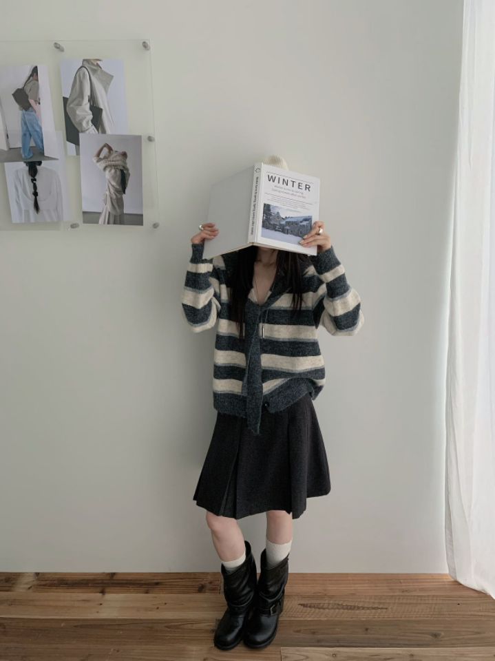 CRONG韓國直郵女士新款人氣真品休閑時尚熱賣推薦針織衫CRONG針織衫