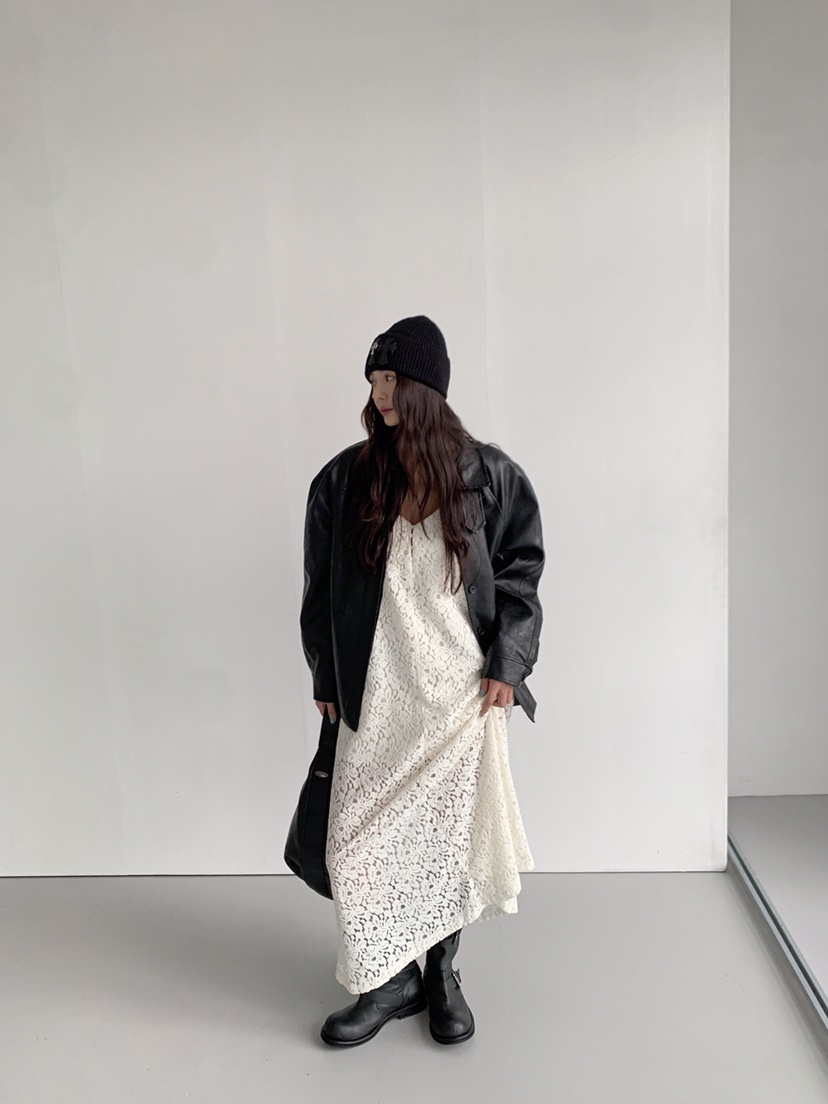 VERANDA韓國代購女裝新款人氣真品時尚推薦連衣裙天鵝絨蕾絲VERANDA連衣裙