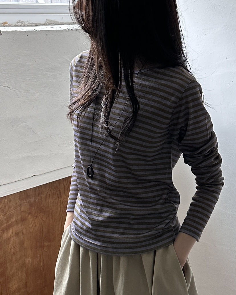 HOWDY/FACT THE NERD東大門實拍女士新品熱賣人氣長袖T恤HOWDY/FACT THE NERD長袖T恤